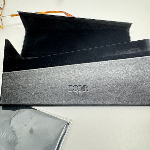 Christian Dior Eyeglasses Dioressence 8 55-13-145 Tortoise Full Rim H10052 - Picture 10 of 12